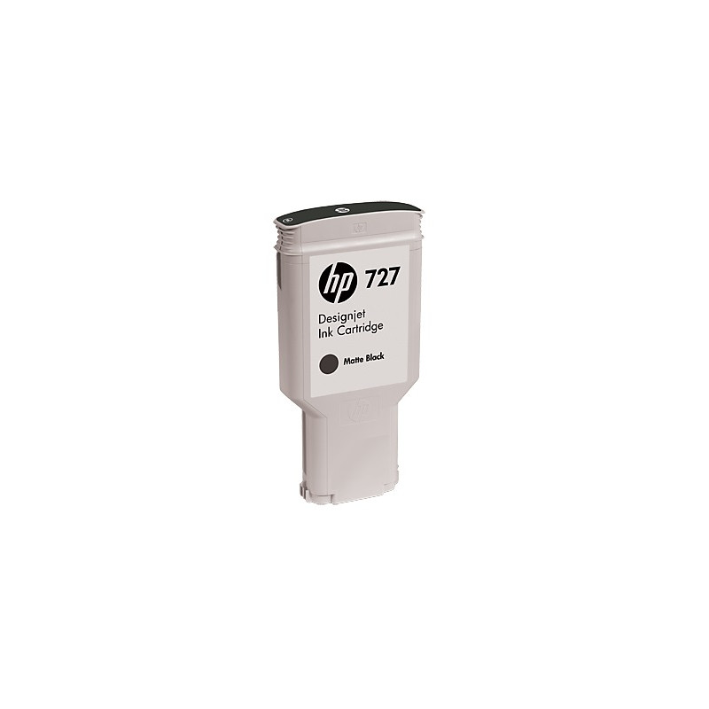 HP no 727 - čierna veľká matná ink.kazeta, C1Q12A