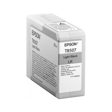 Epson Singlepack Photo Light Black T850700 UltraChrome HD ink 80ml
