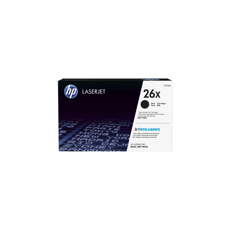 HP 26X tlačová kazeta čierna veľká, CF226X