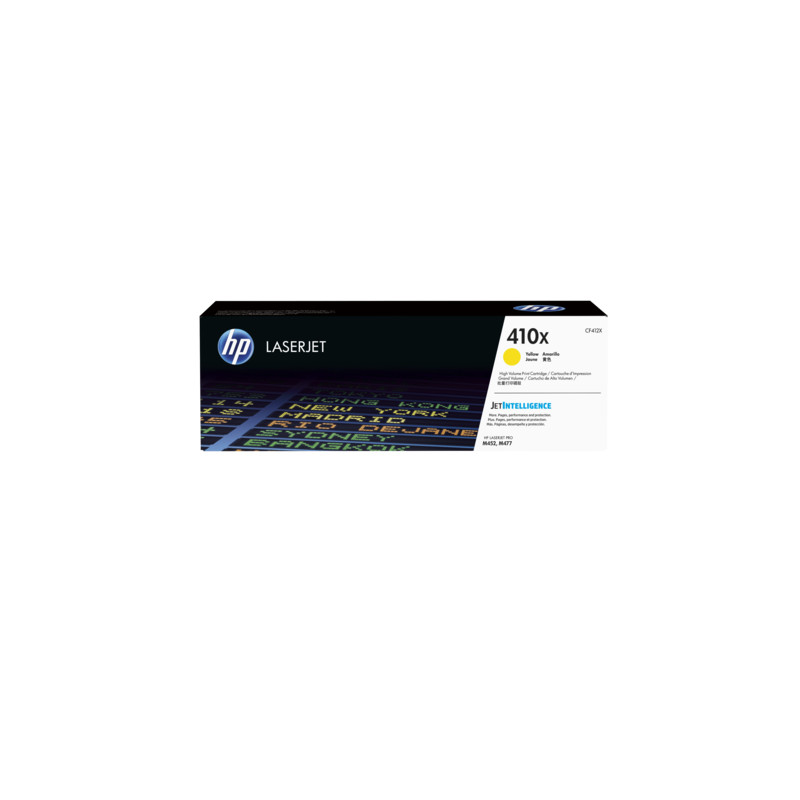 HP 410X tlačová kazeta žltá veľká, CF412X