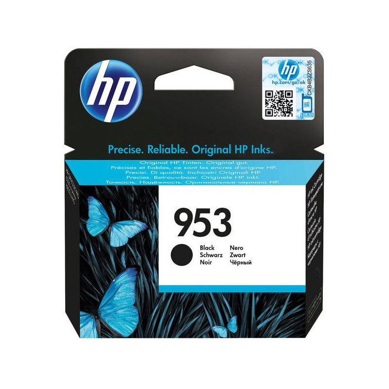 HP 953 čierna atramentová kazeta, L0S58AE