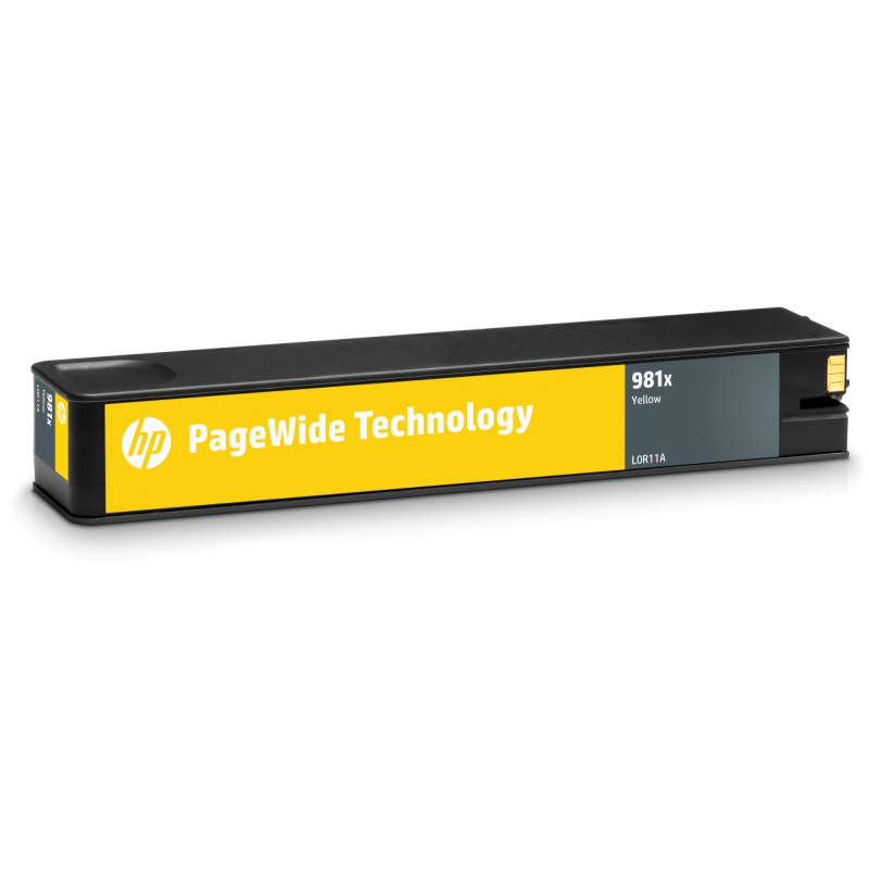 HP 981X - žltá inkoustová kazeta, L0R11A