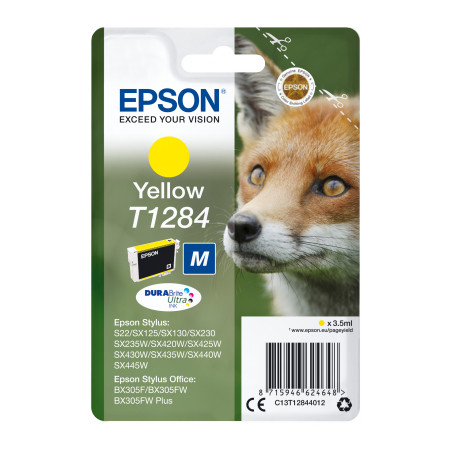 Yellow Ink Cartridge (T1284)