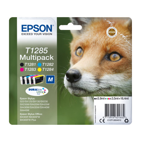 Multipack CMYK Ink Cartridge (T1285)