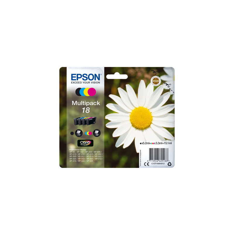 Epson Multipack 4-colours 18 Claria Home Ink