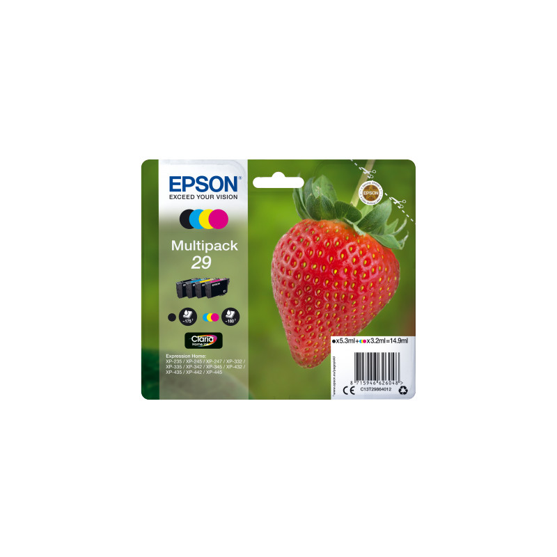 Epson Multipack 4-colours 29 Claria Home Ink