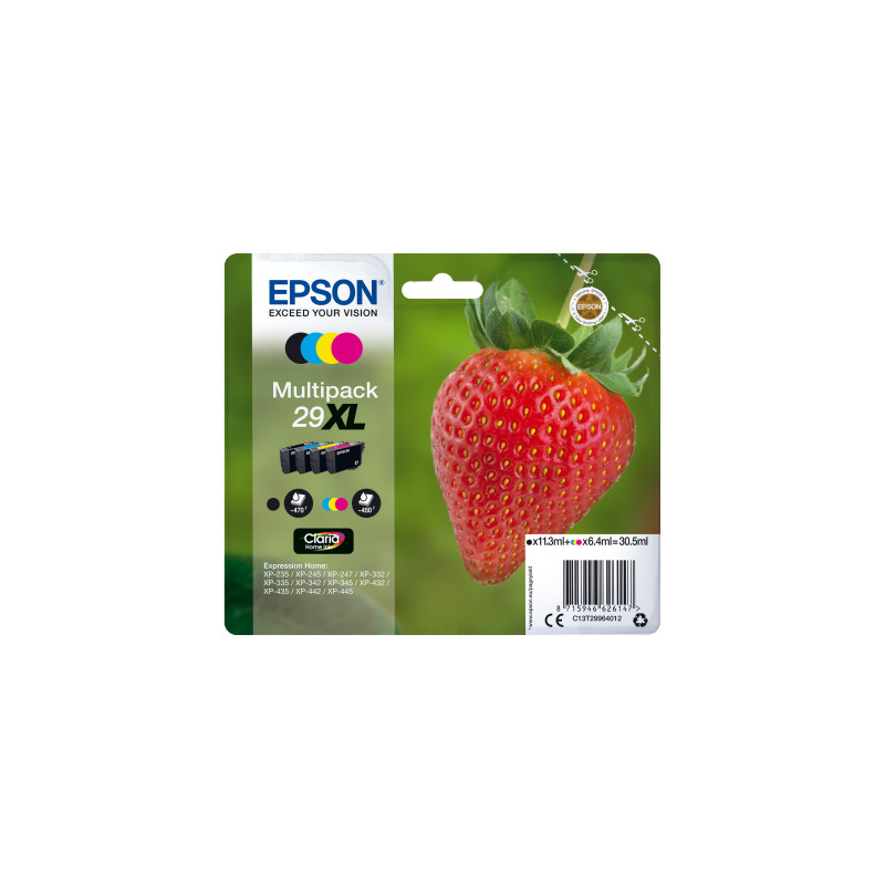 Epson Multipack 4-colours 29XL Claria Home Ink