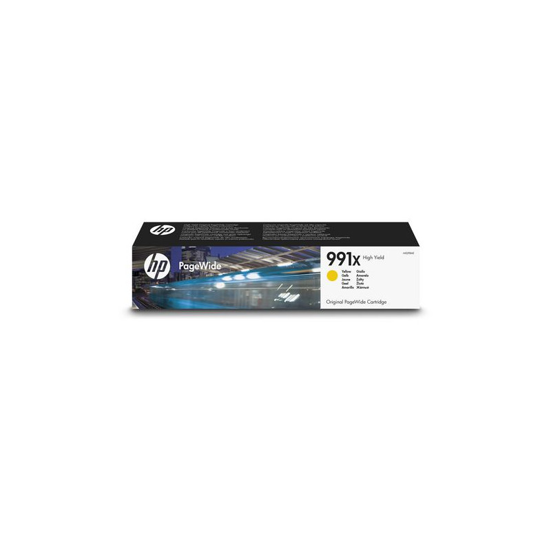 HP 991X High Yield žltá PageWid Cartrige, M0J98AE