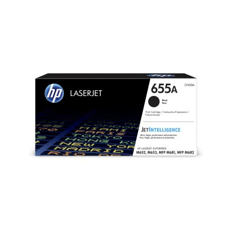 HP 655A čierna LaserJet Cartridge, CF450A