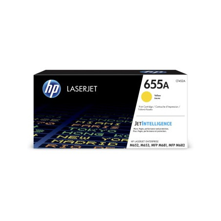 HP 655A žltá LaserJet Cartridge, CF452A