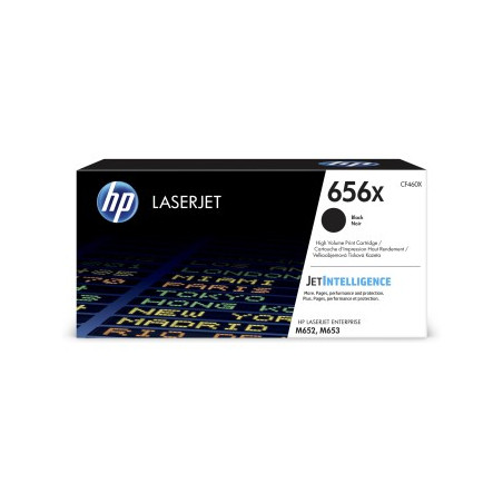 HP 656X High Yield čierna LaserJet Cartridge, CF460X