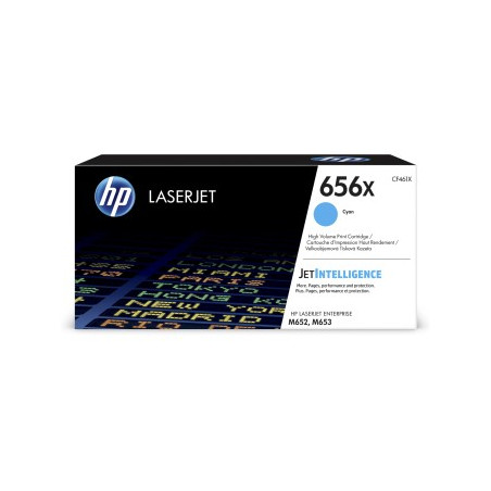 HP 656X High Yield azúrová LJ Cartridge, CF461X