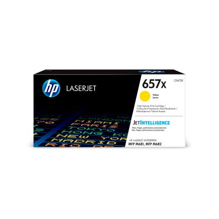 HP 657X High Yield žltá LJ Cartridge, CF472X