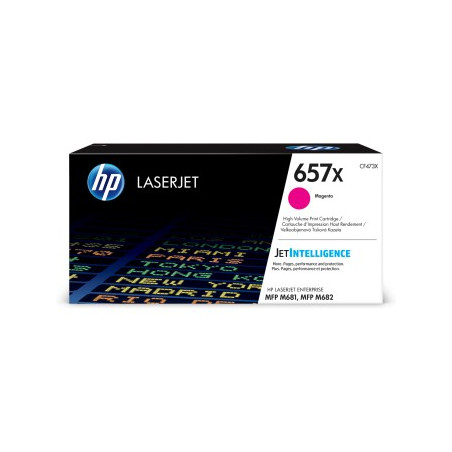 HP 657X High Yield purpurová LJ Cartridge, CF473X