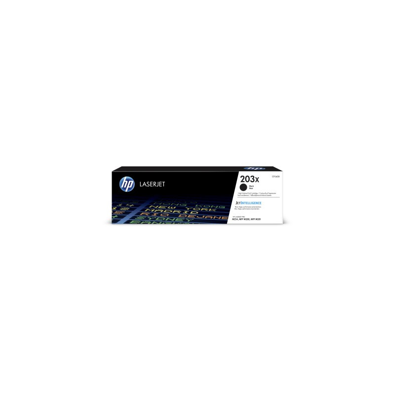 HP 203X High Yield Black Orig. LJ Cartridge, CF540X