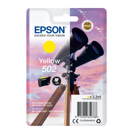 EPSON singlepack,Yellow 502,Ink,štandard