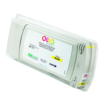 OWA Armor ink-jet kompatibilný HP DJ Z 6200 žltá, 775ml, komp.s B6Y10A