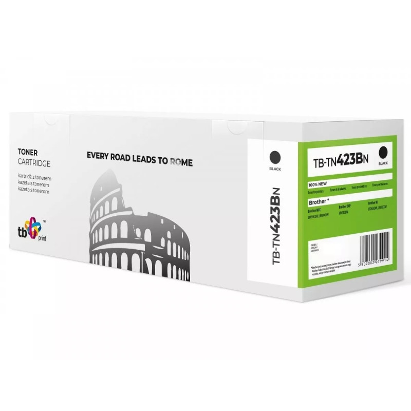 Toner TB komp. s Brother TN423B Black, nová