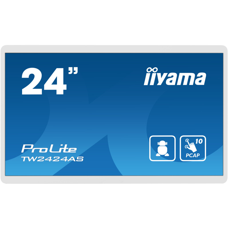 24'' iiyama TW2424AS-W1: PCAP, Android 12, FHD