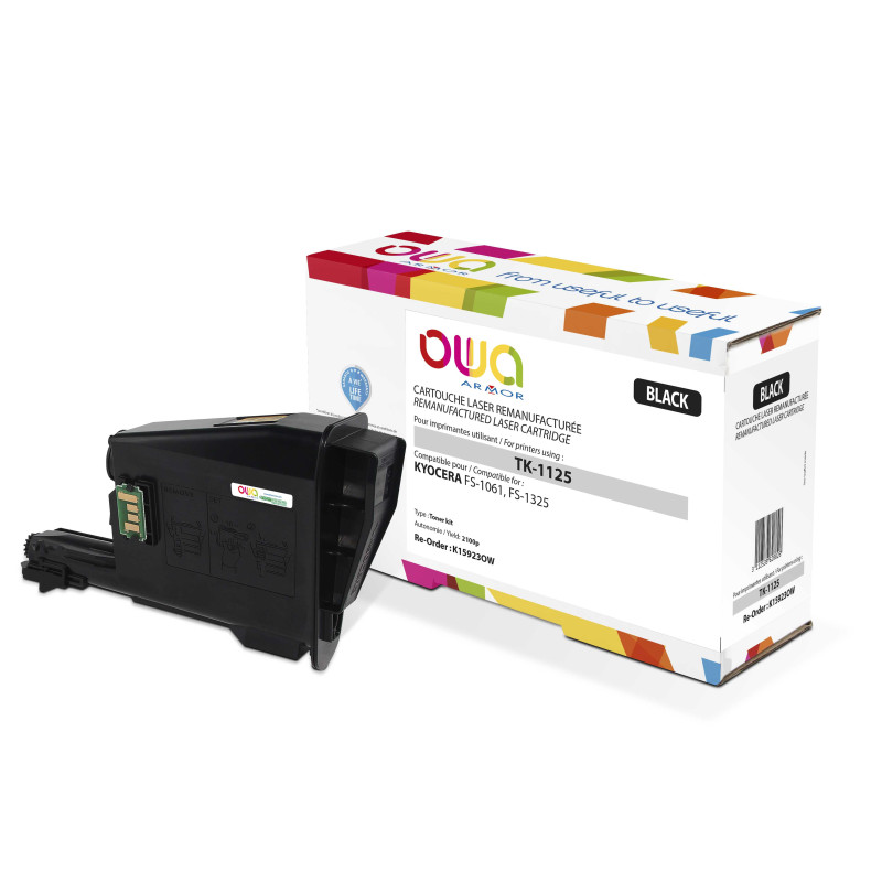 OWA Armor toner kompatibilný s Kyocera TK-1125, 2100st, čierna/black
