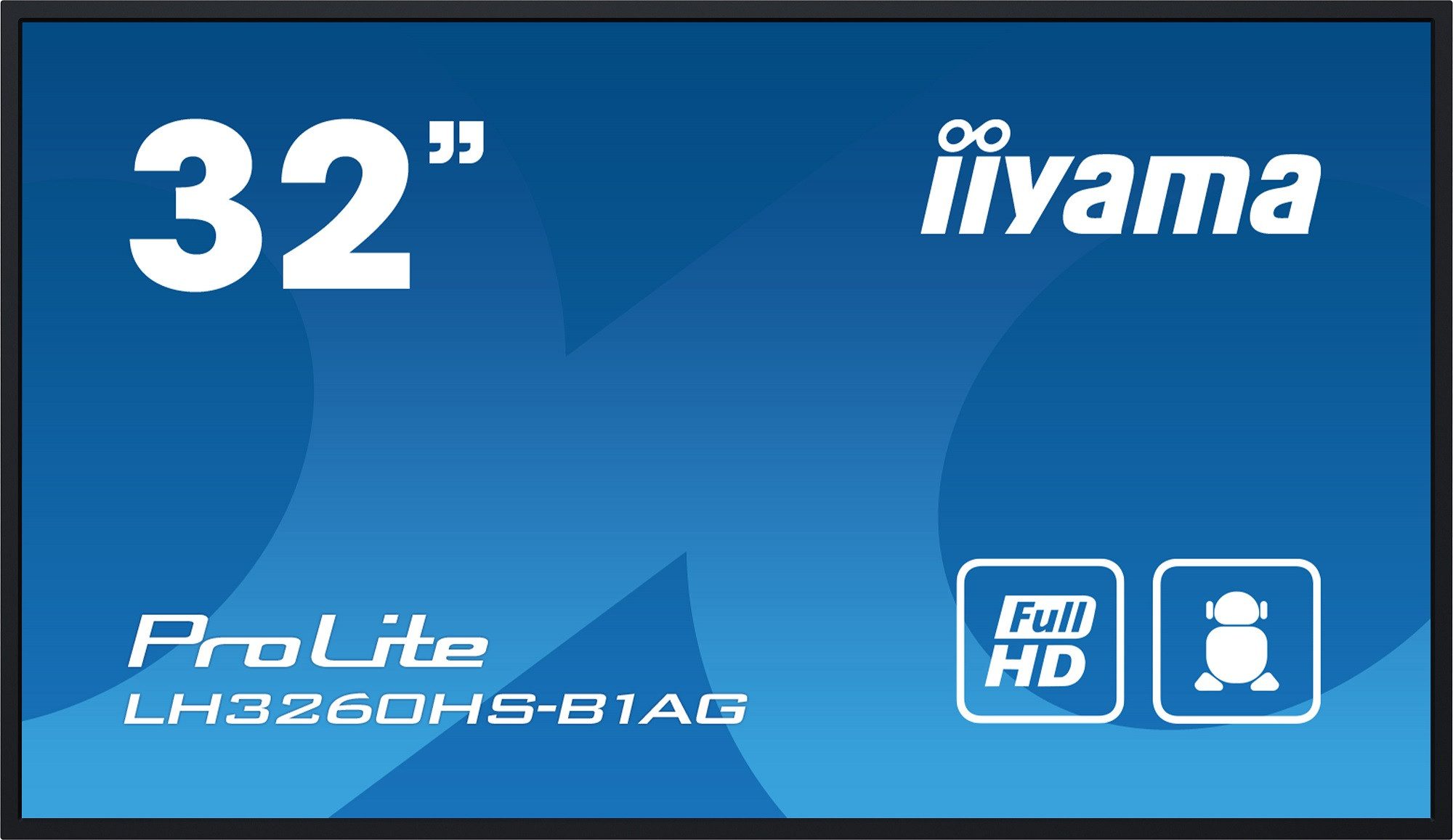 32'' iiyama LH3260HS-B1AG: VA, FHD, Android 11,24/7
