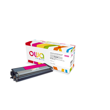 OWA Armor toner kompatibilný s Brother TN-321M, 1500st, červená/magenta