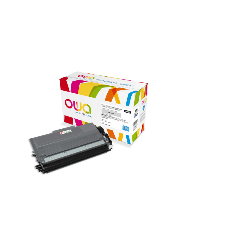 OWA Armor toner kompatibilný s Brother TN-3380, 12000st, JUMBO, čierna/black