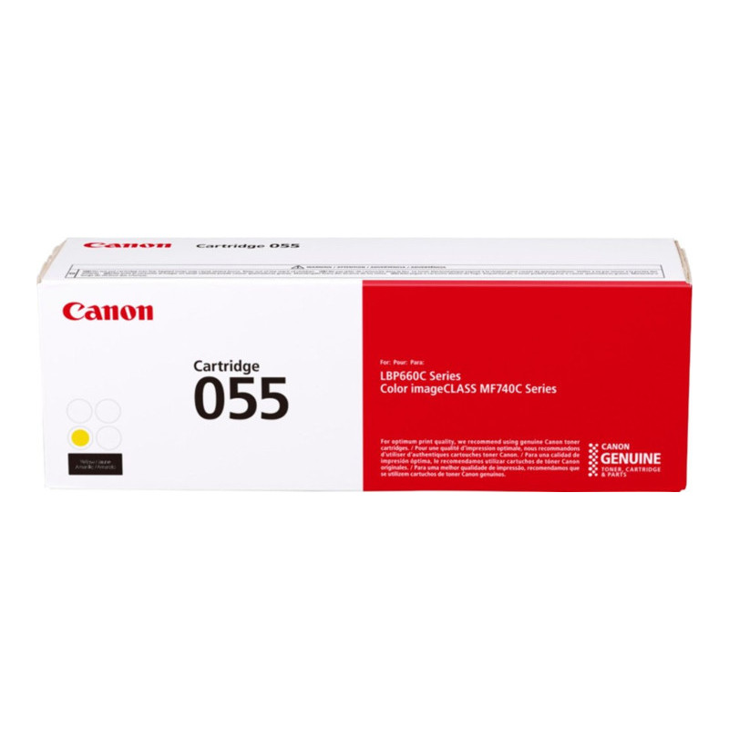 Canon CRG 055 Yellow, 2 100 str.