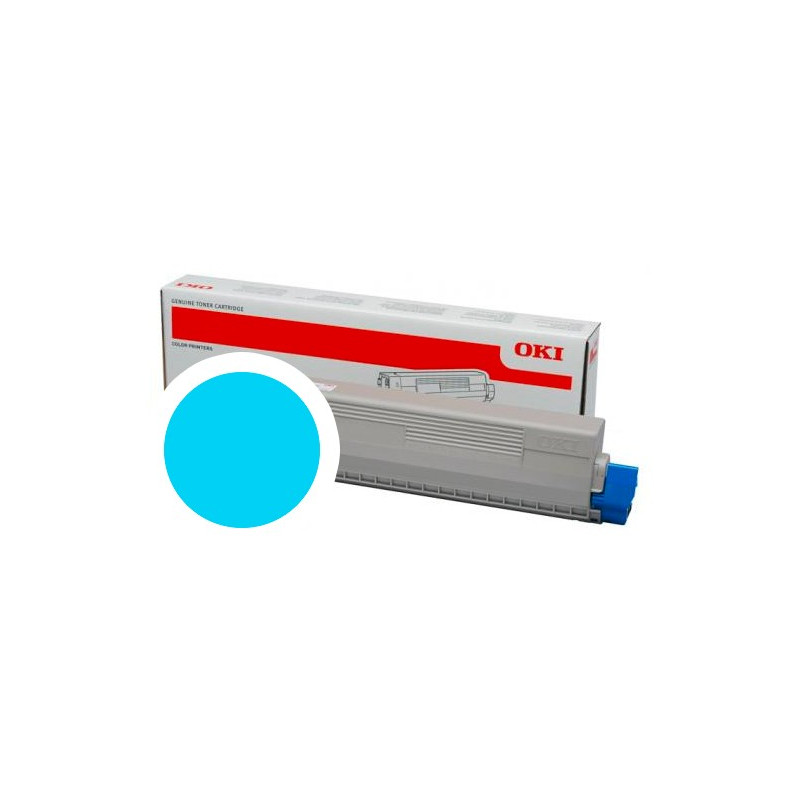 OKI cyan toner do C824/C834/C844 (5 000 strán)