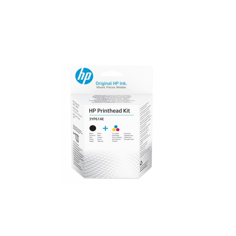 HP Replacement Kit,sada tlač. hlav CMYK, 3YP61AE