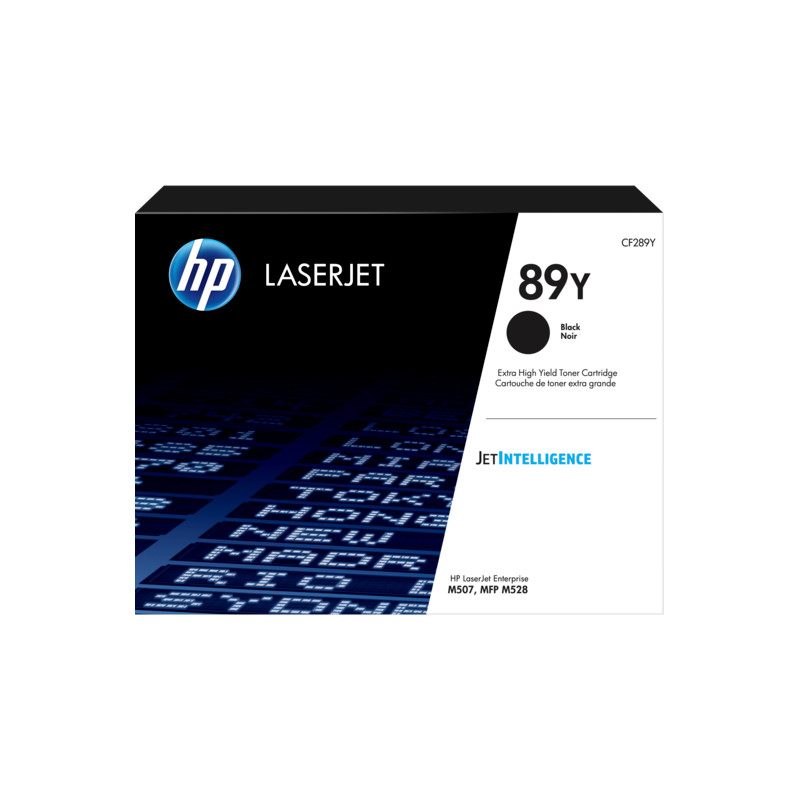 HP 89Y Black LaserJet Toner, CF289Y