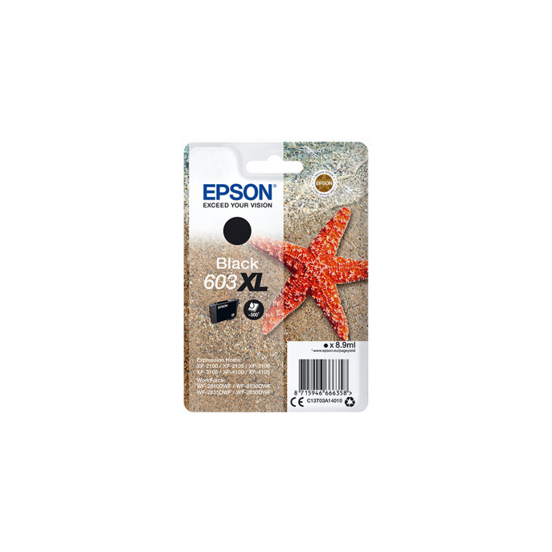 EPSON siglepack, Black 603XL