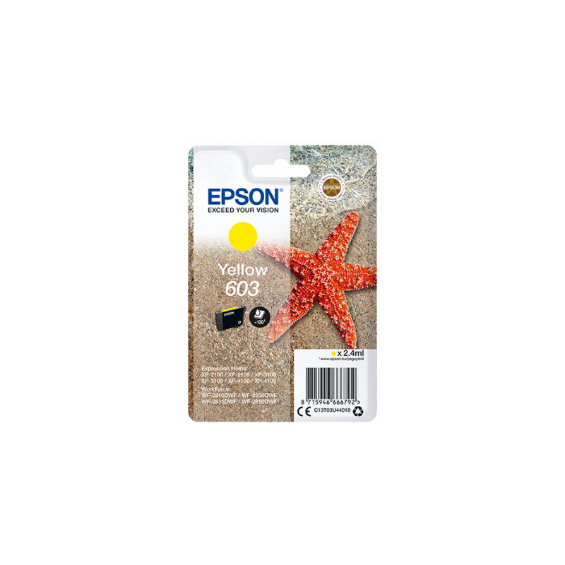 Epson singlepack, Yellow 603