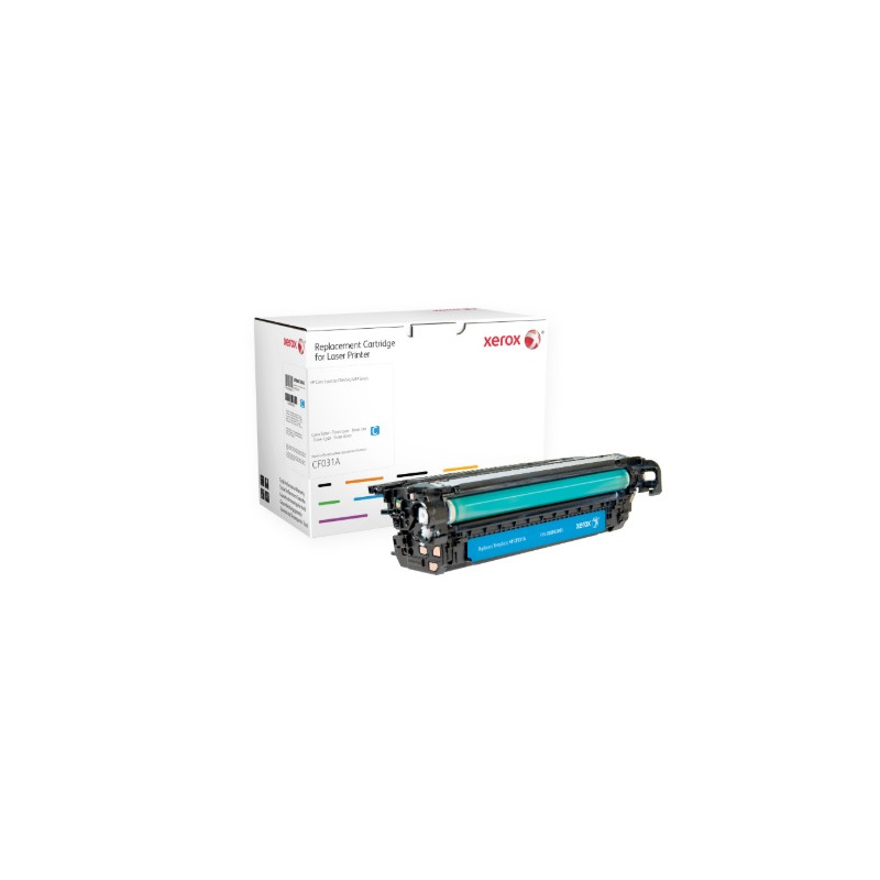 XEROX toner kompat. s HP CF031A,12 500 str.,cyan