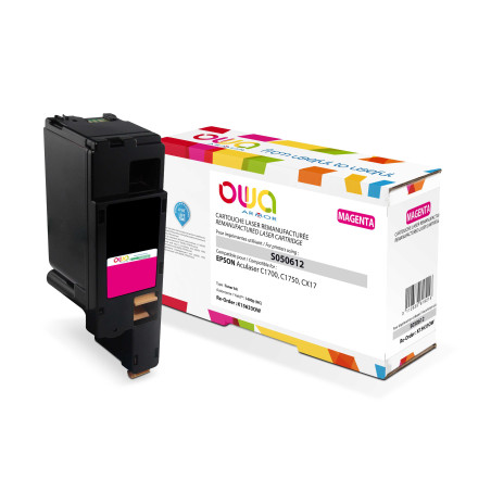 OWA Armor toner kompatibilný s Epson C13S050612, 1400st, červená/magenta