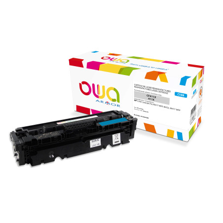 OWA Armor toner kompatibilný s HP CF411X, 5000st, modrá/cyan