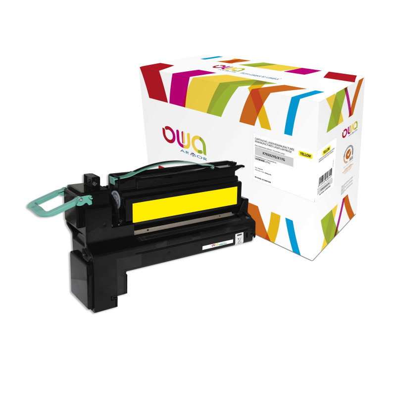 OWA Armor toner kompatibilný s Lexmark X792X2YG, 20000st, žltá/yellow