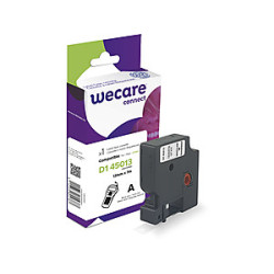 WECARE ARMOR páska kompatibilná s DYMO S0720600 ,White/Transparent, 12mm*7m