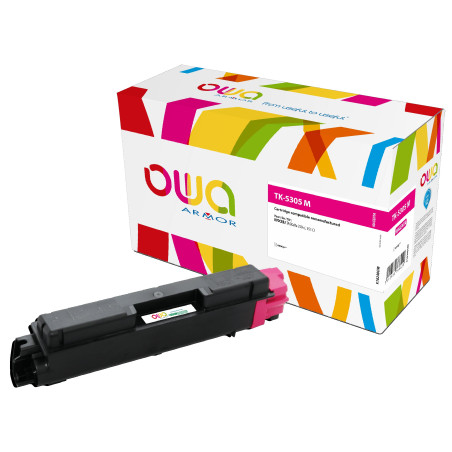 OWA Armor toner kompatibilný s Kyocera TK-5305M, 6000st, červená/magenta