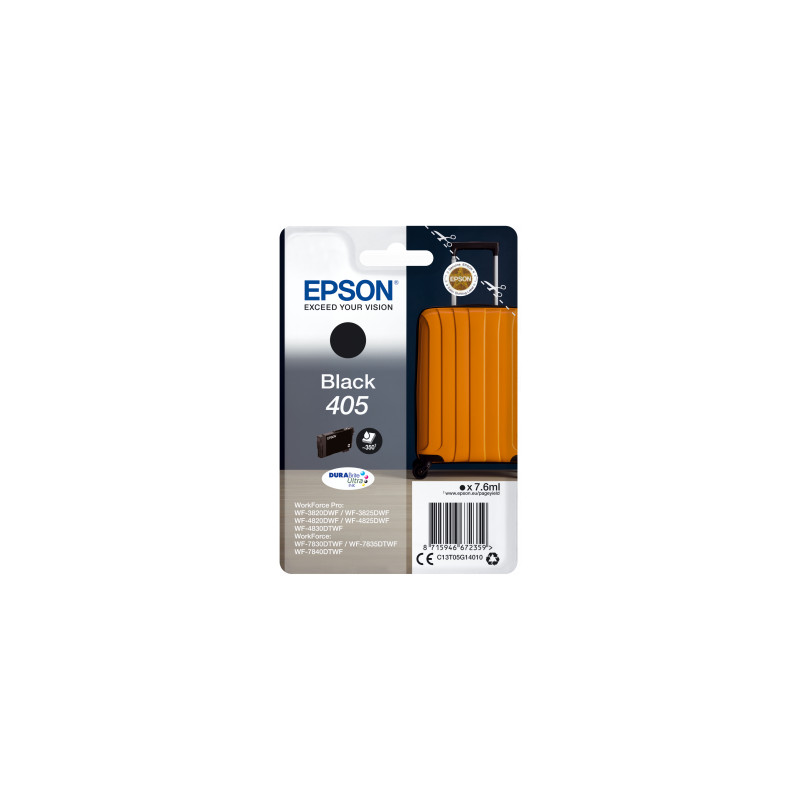 Epson Singlepack Black 405 DURABrite Ultra Ink