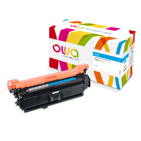 OWA Armor toner kompatibilný s CANON CRG-732 C, 6400st, modrá/cyan