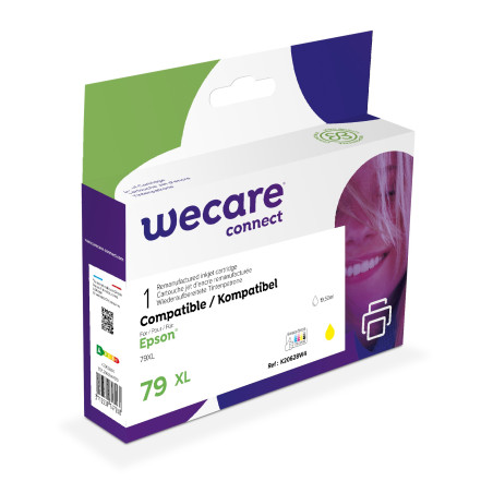 WECARE ARMOR ink kompatibilný s EPSON C13T79044010, žltá/yellow