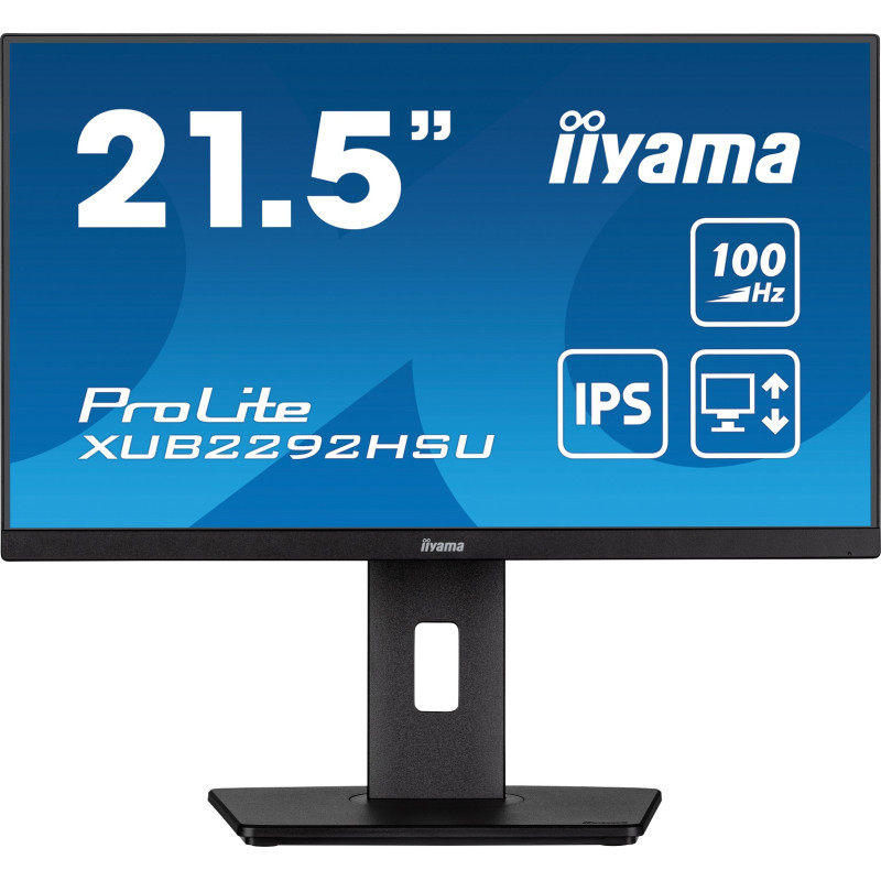 iiyama ProLite/XUB2292HSU-B6/21,5''/IPS/FHD/100Hz/0,4ms/Black/3R
