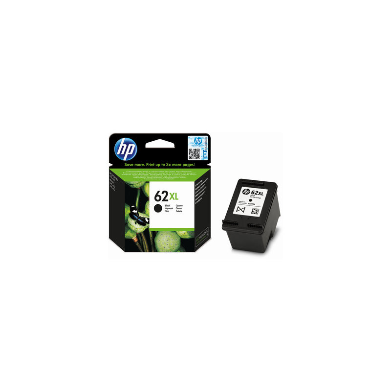 HP 62XL atramentová náplň čierna (C2P05AE)