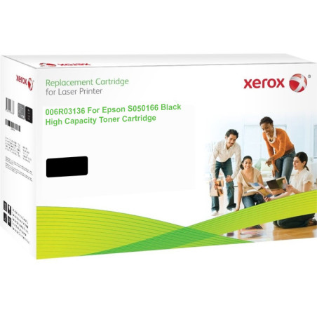 XEROX toner kompat. s Epson S050166, 6 000 str., bk