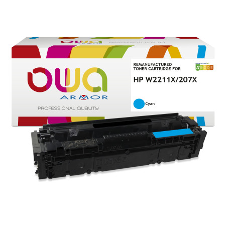 OWA Armor toner kompatibilný s HP W2211X, 2450st, modrá/cyan