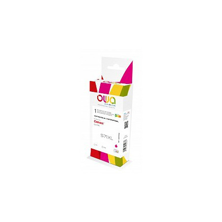 WECARE ARMOR ink kompatibilný s CANON CLi-571XLM, červená/magenta