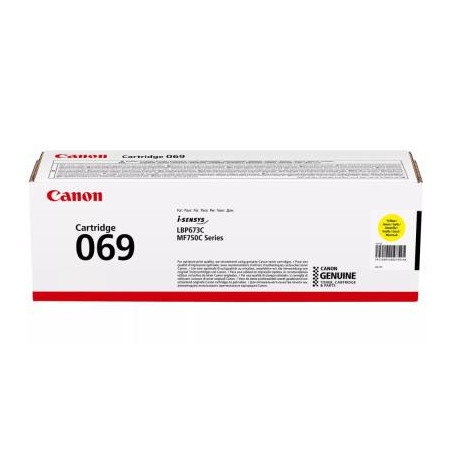 Canon CLBP Cartridge 069 Y