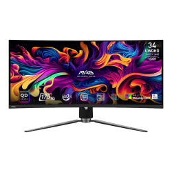 MSI MAG/341CQP/34''/QD-OLED/3440x1440/175Hz/0,03ms/Black/3R