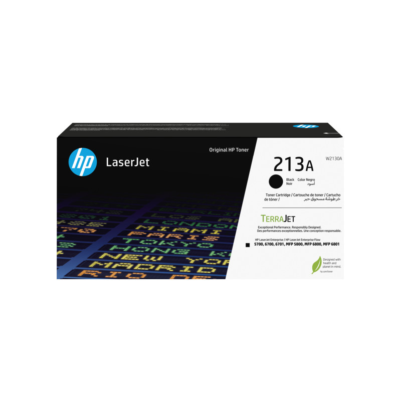 HP W2130A, čierny toner. kazeta HP LaserJet 213A
